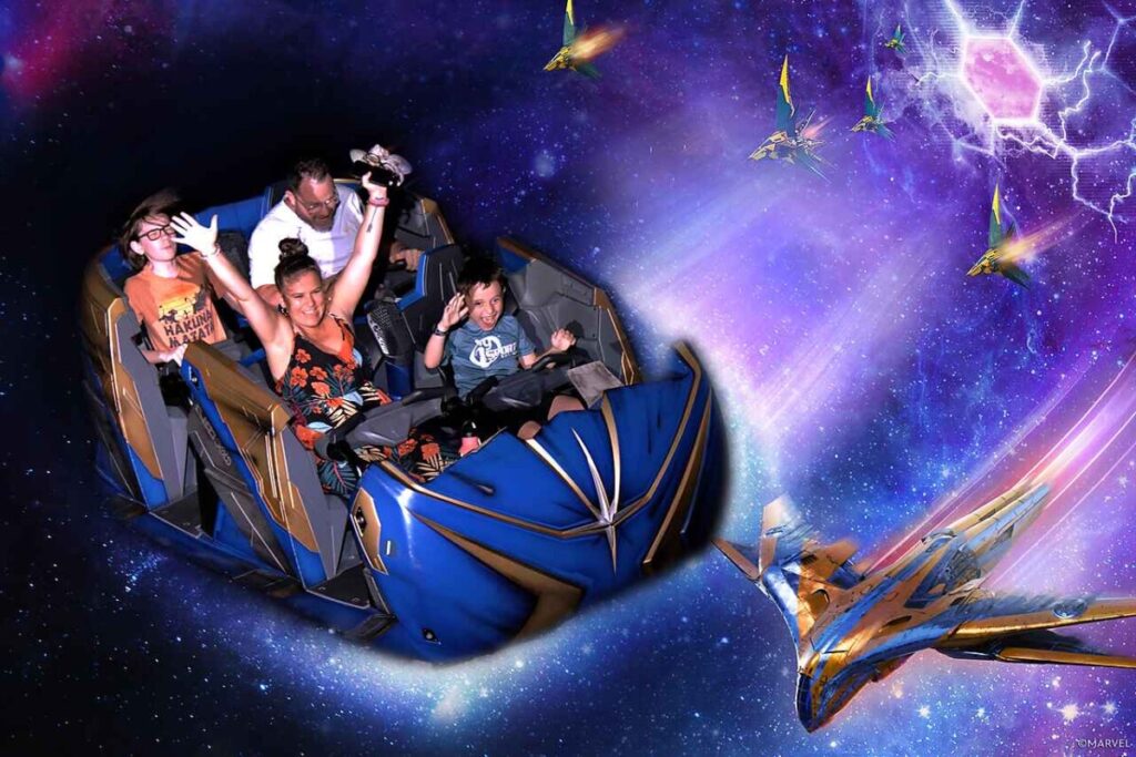 Guardians of the Galaxy: Cosmic Rewind was influenced by Space Mountain from the D23 Spotlight Series