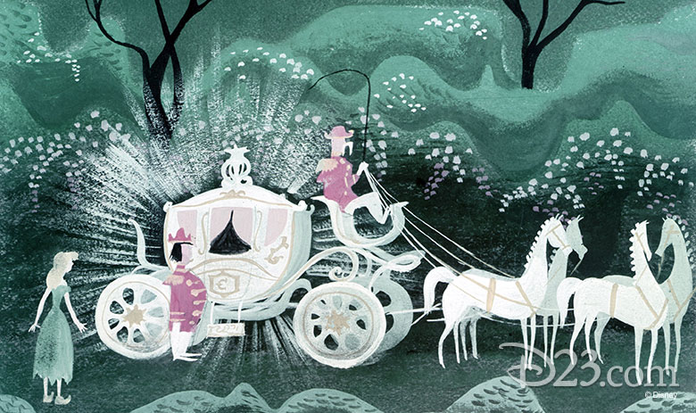 Celebrating Mary Blair's art, Cinderella art