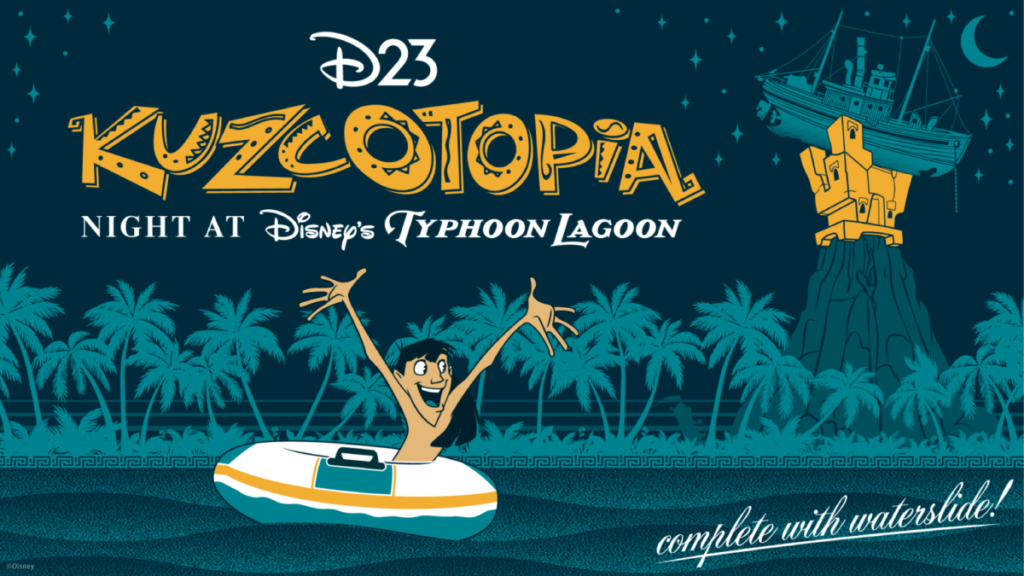 Kuzcotopia night at Typhoon Lagoon