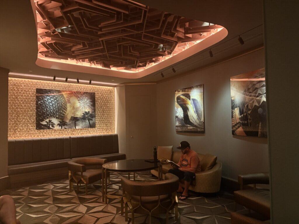 Geo-82 waiting area after check in