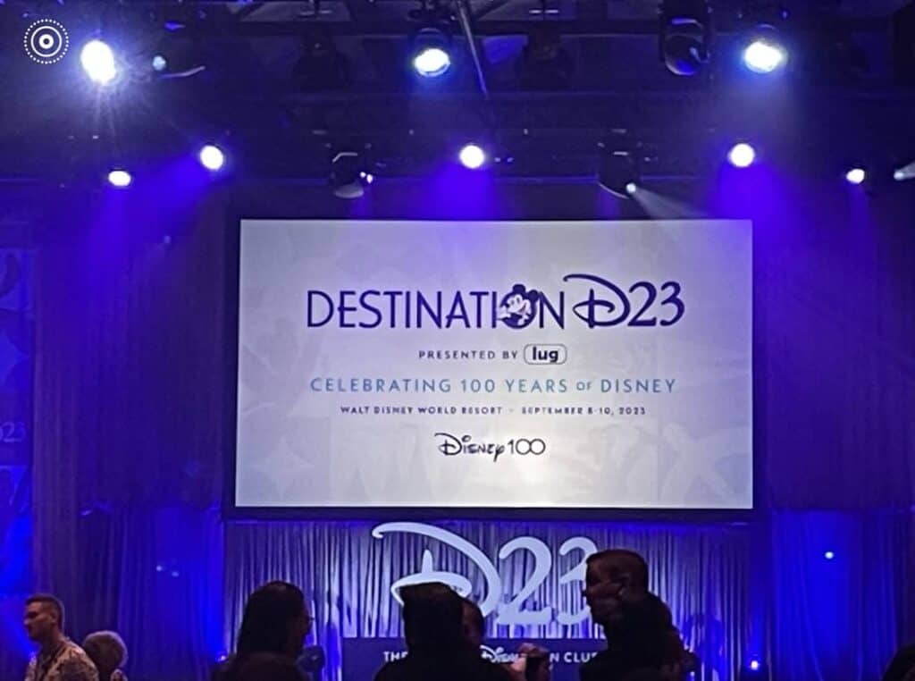 Destination D23 stage in 2023