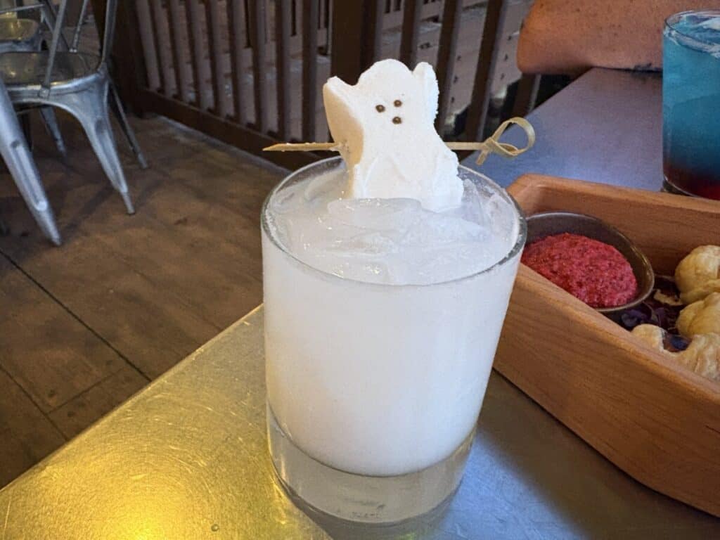 The Spike Trap Cocktail at Jock Lindsay's Halloween Hangar Bar