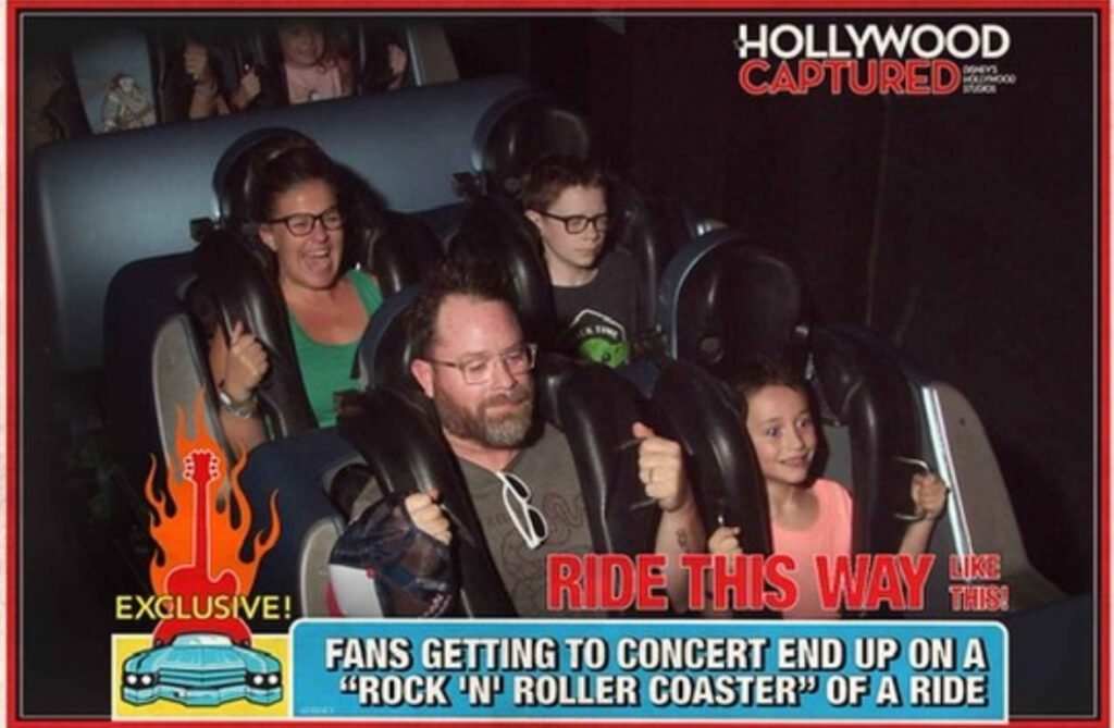 Ride photo from Rock 'n' Roller Coaster