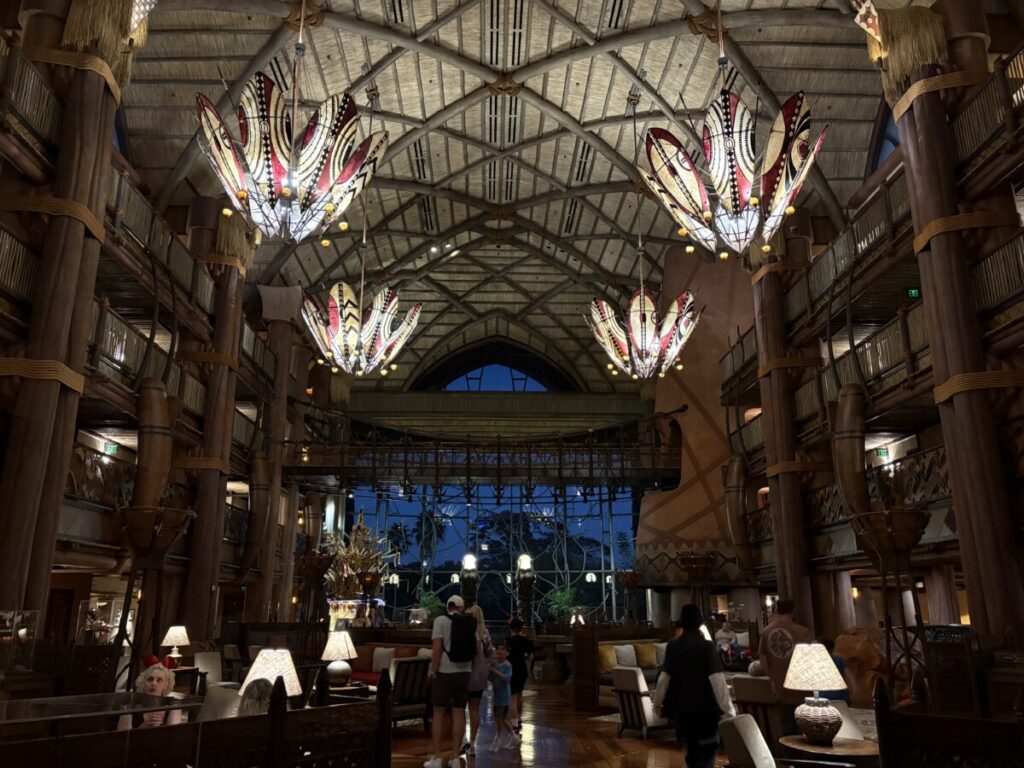 Animal Kingdom Lodge lobby