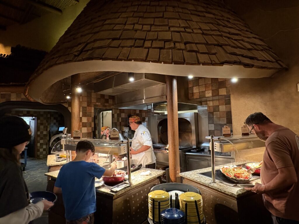 carving station at Boma flavors of Africa