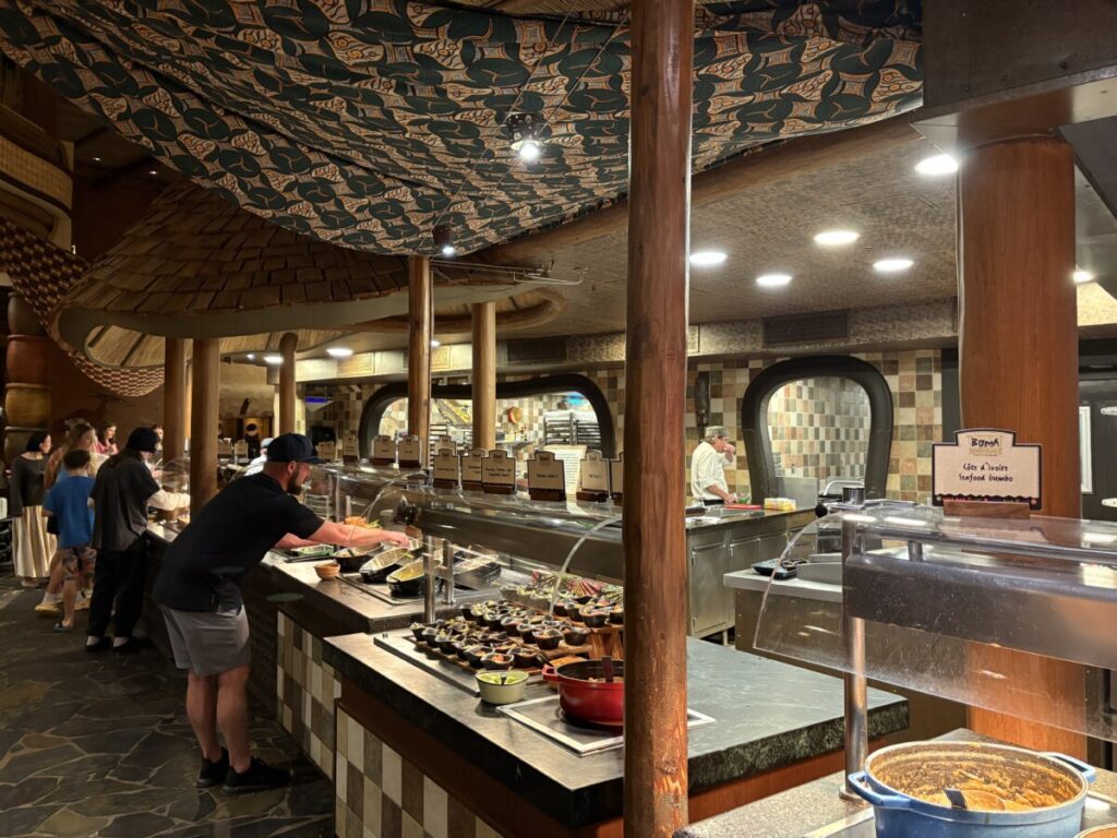 Buffet at Boma Flavors of Africa