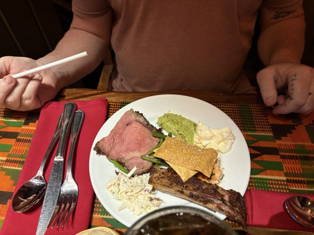 hubs plate number 1 at Boma