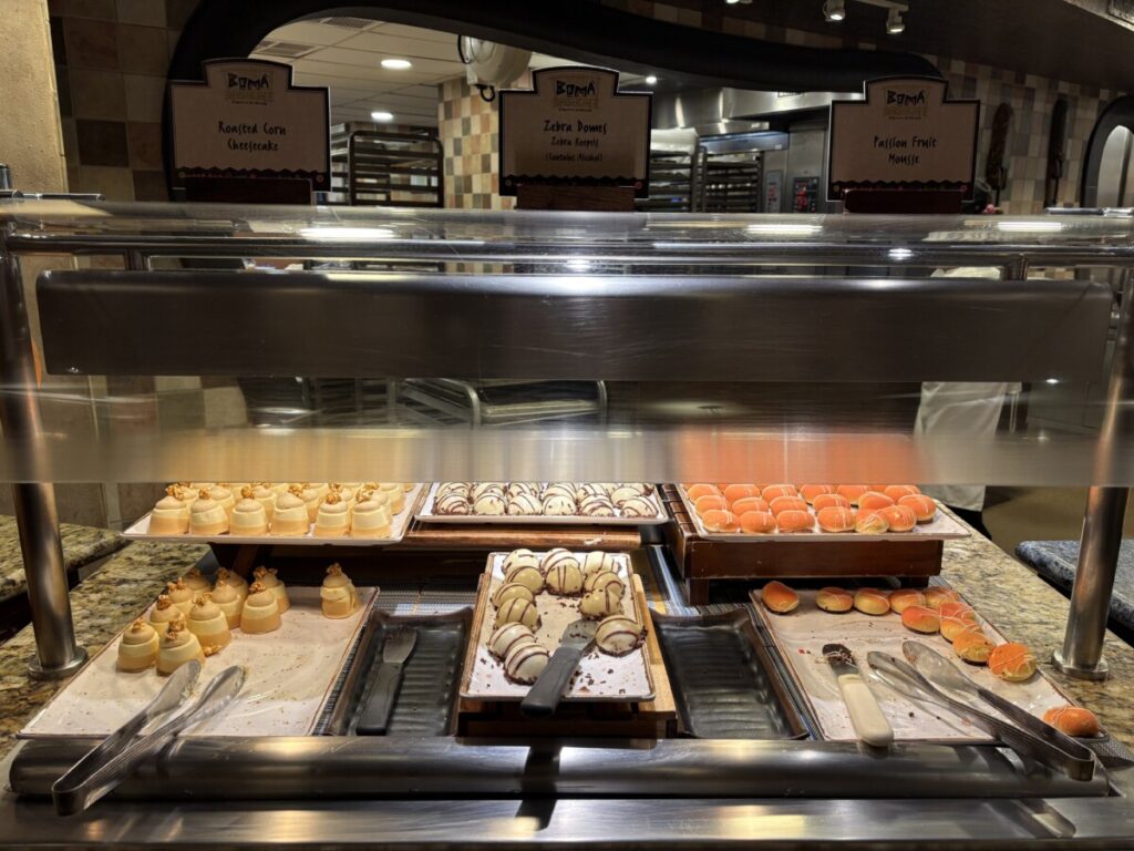 Dessert station at Boma Flavors of Africa