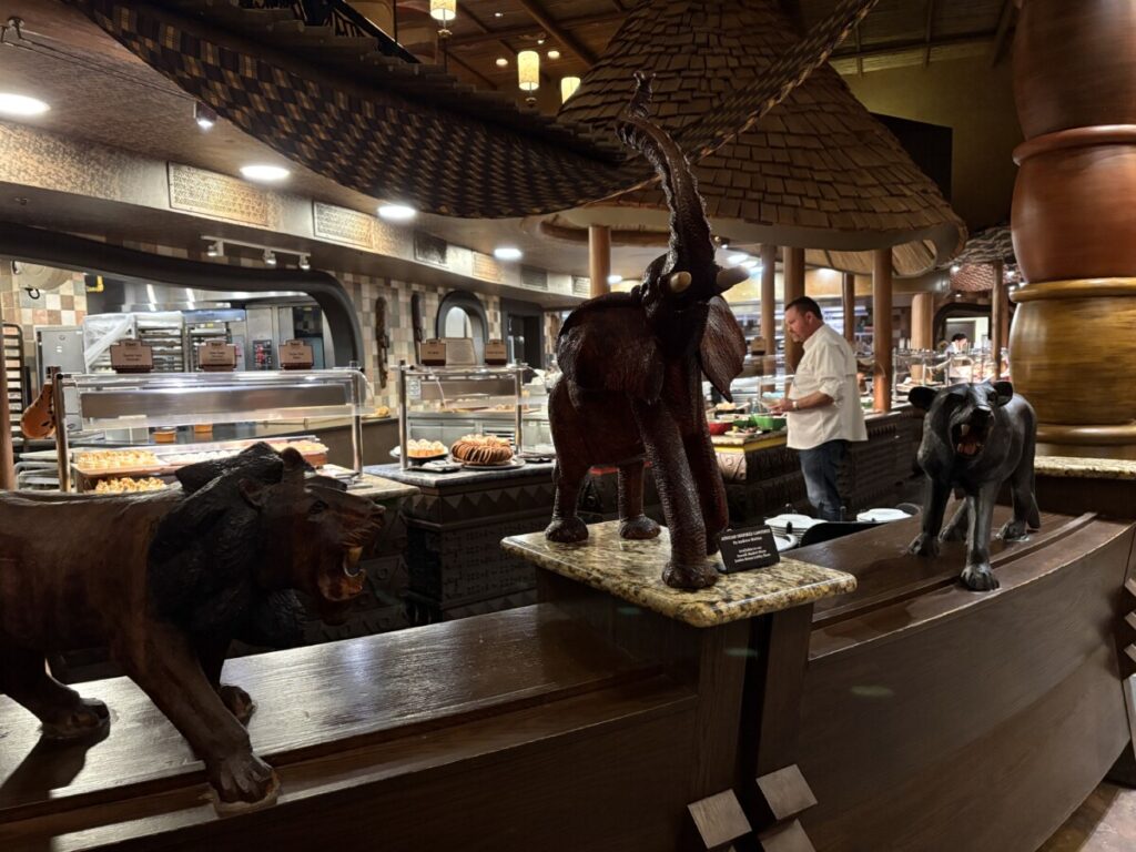 Boma Flavors of Africa carvings