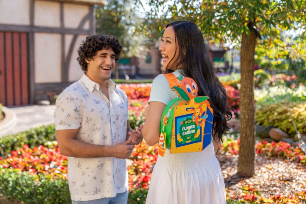 Flower & Garden Festival announcements included a sneak peek at the Orange Bird back pack