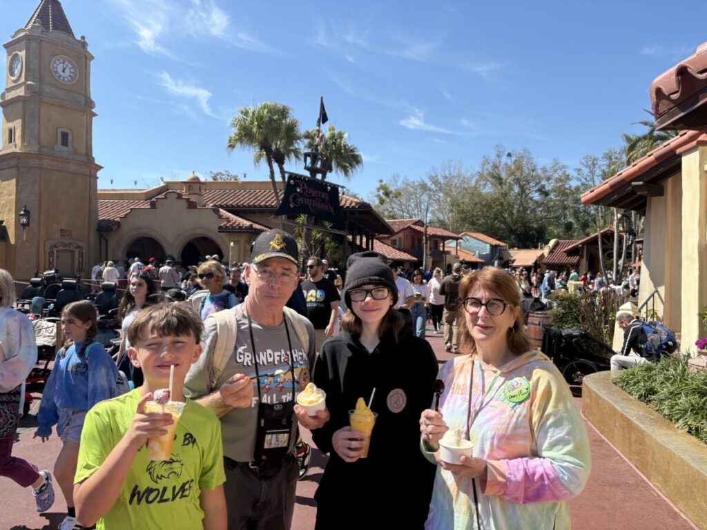 Dole Whip time in Adventureland