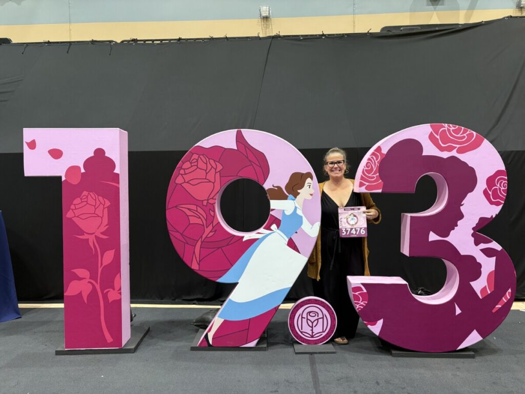 Photo op at the Princess race weekend expo