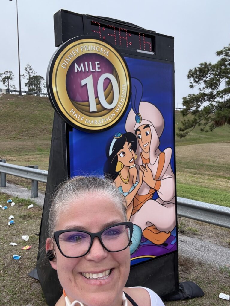 Mile 10, getting harder!