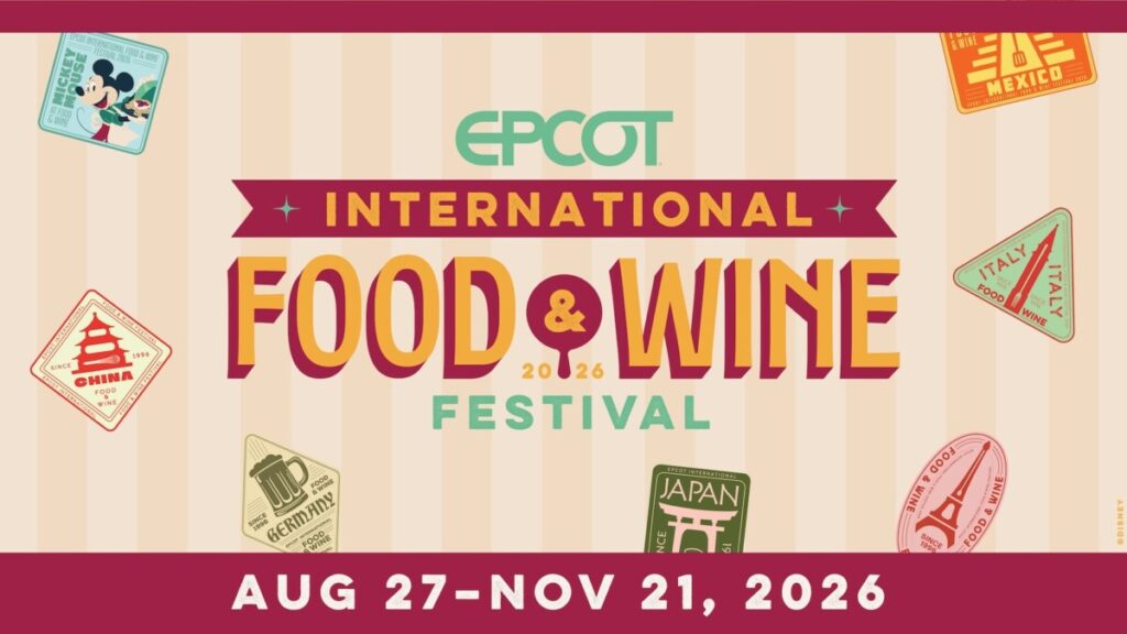 EPCOT Food & Wine Festival 2026 dates