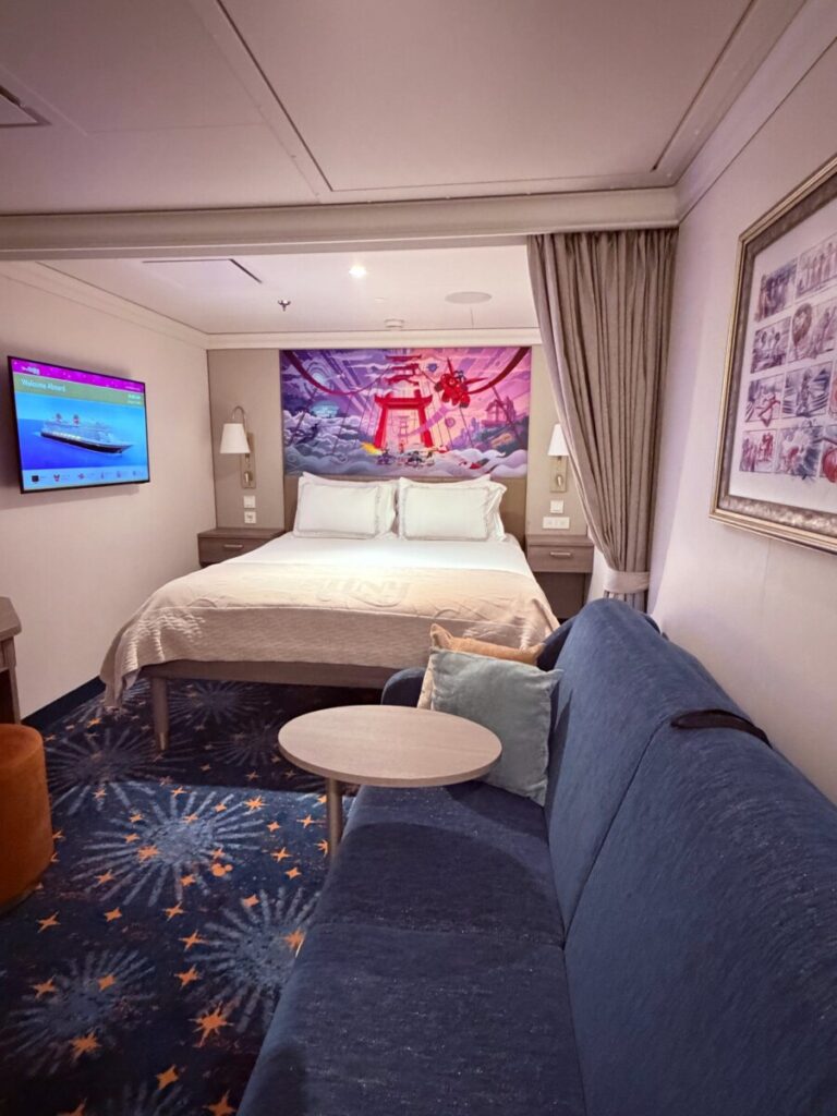 Inside State room on the Disney Destiny