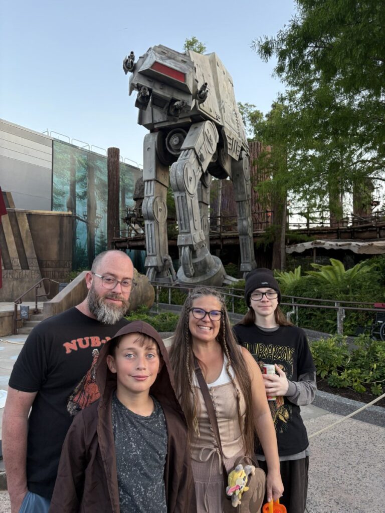 May the 4th in Disney World at Star Tours in Hollywood Studios