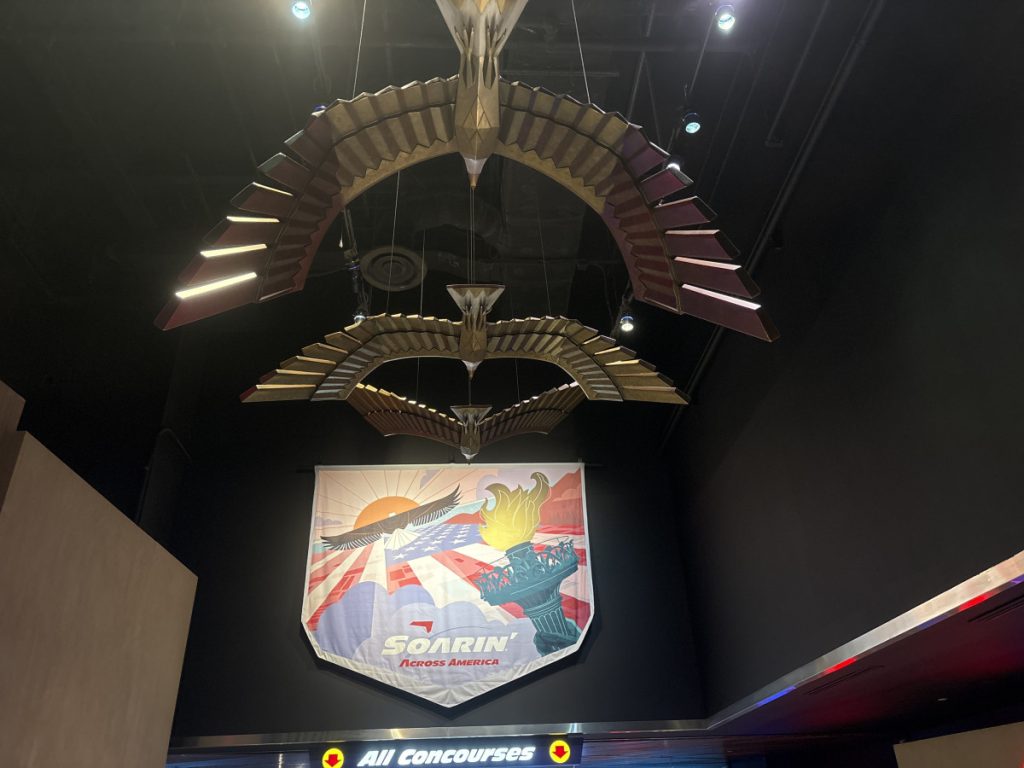 Queue line for the new Soarin'