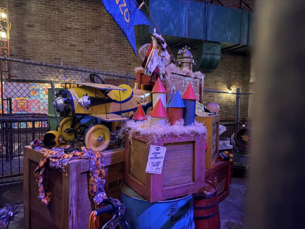 The Great Gonzo props from Muppet Vision 3D