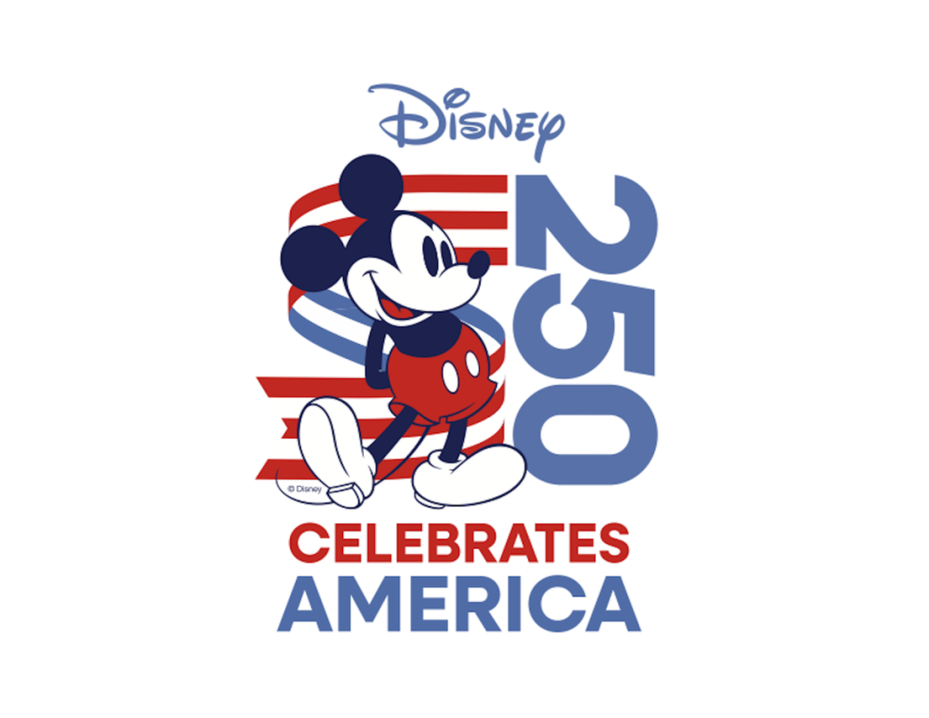 America 250 in Disney logo