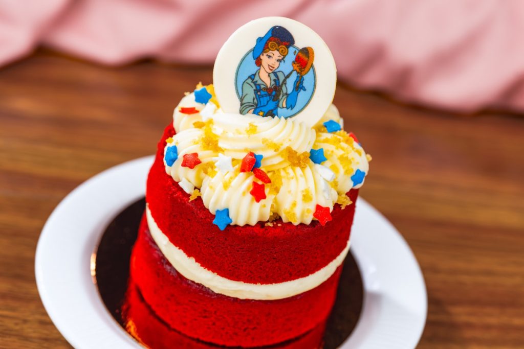 America 250 in Disney World Rosie the Riveter cupcake