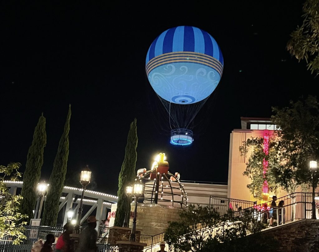 Disney Springs at night