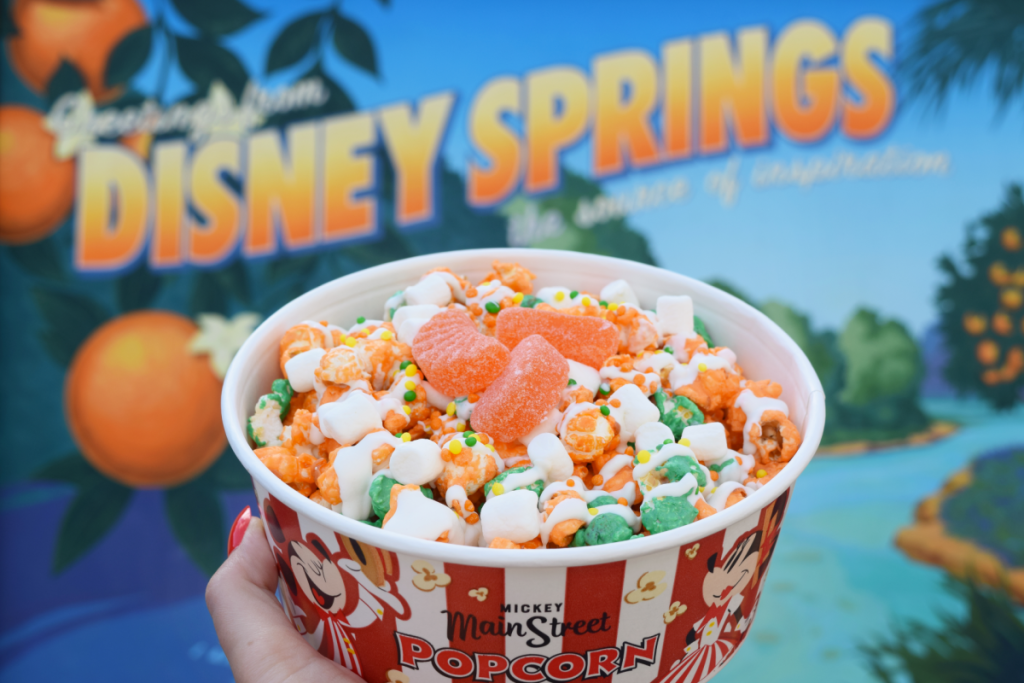 Create your own popcorn at Goofy's Candy Shop