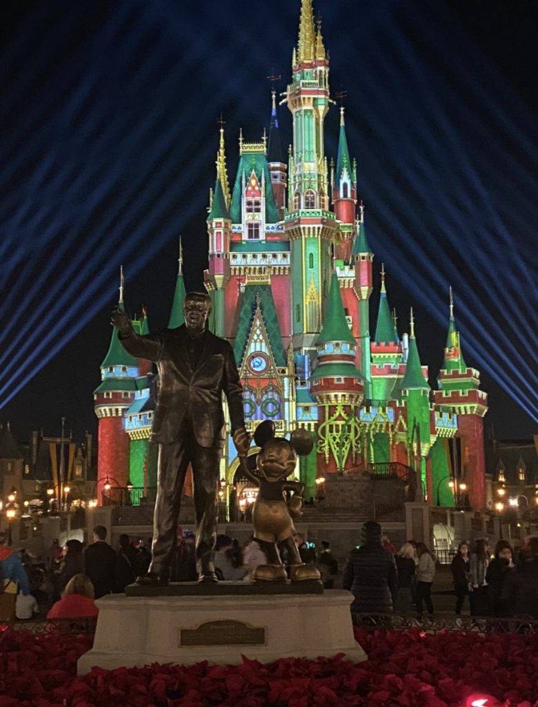 Cinderella castle for Christmas