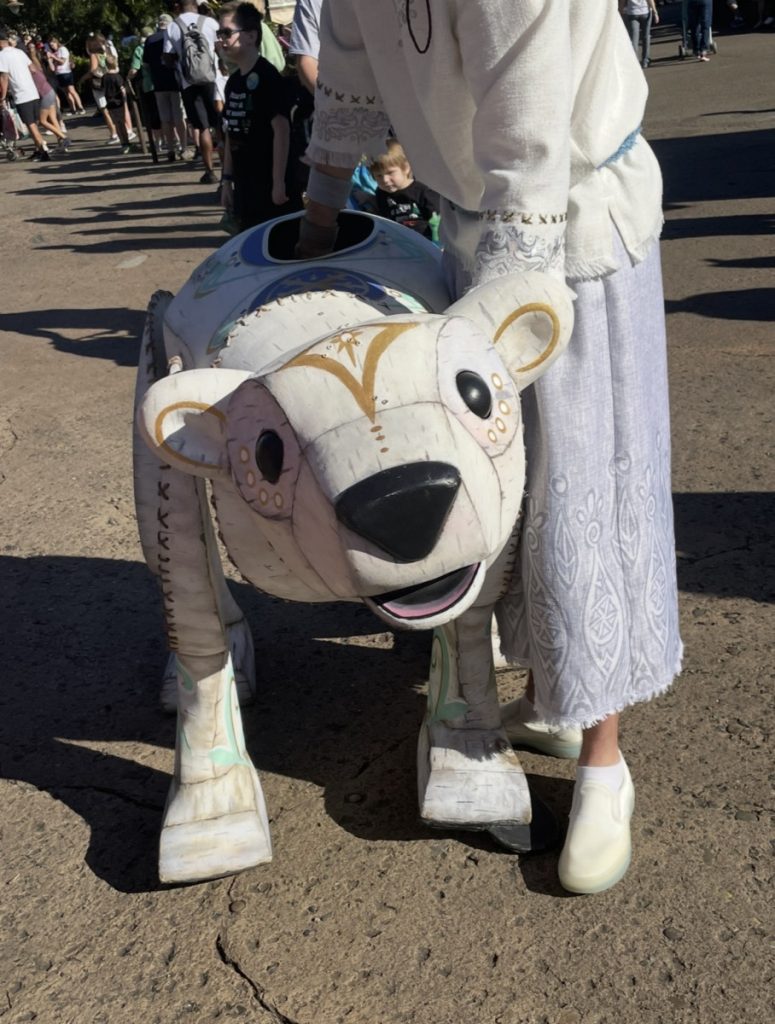 Merry Menagerie puppets in Animal Kingdom
