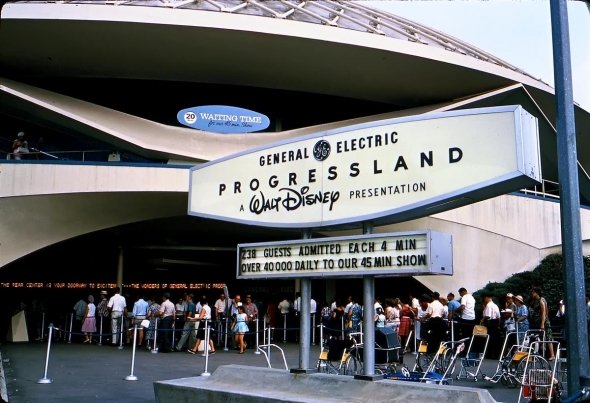 The carousel of Progress at Progressland in the 1964 world's fair