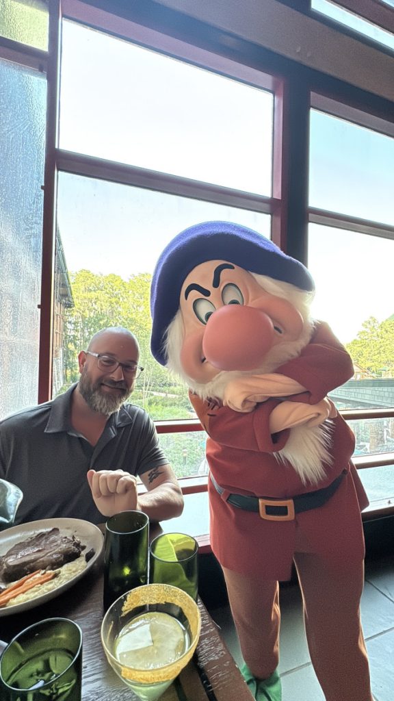 Grumpy with another grumpy old man