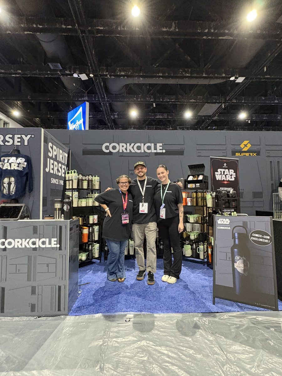 The Corkcicle Crew at our Comic Con booth