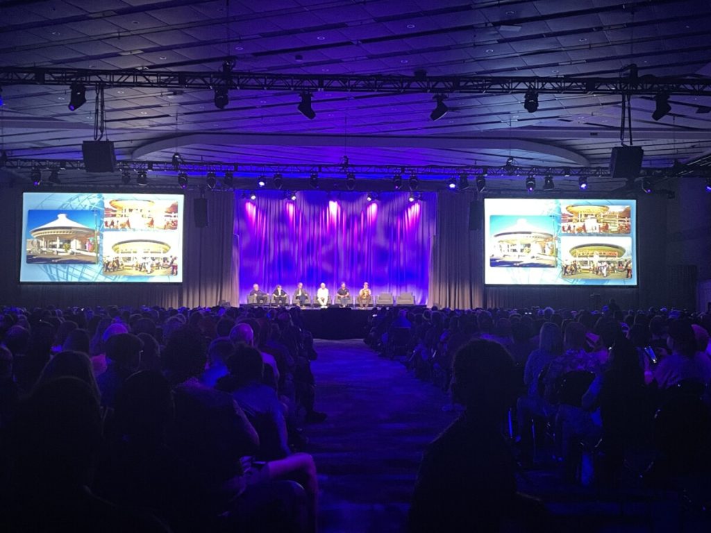 There's a great big beautiful tomorrow panel at D23 Ultimate Fan Event 2024