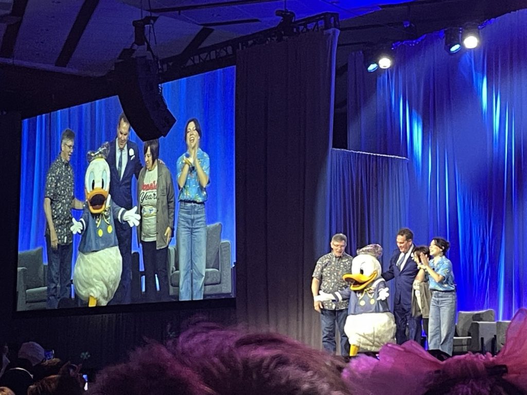 Celebrating Donald Duck panel in 2024