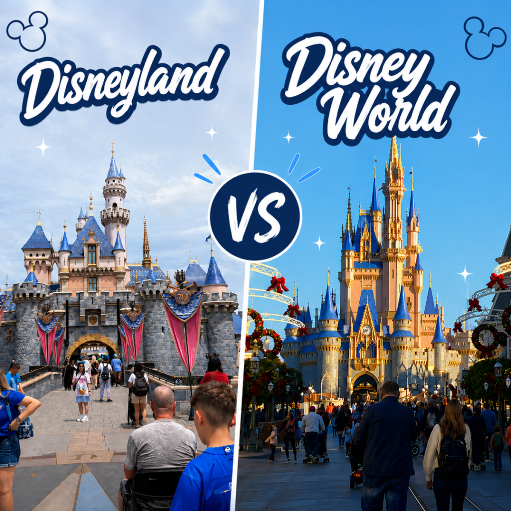 Disneyland vs Disney World 