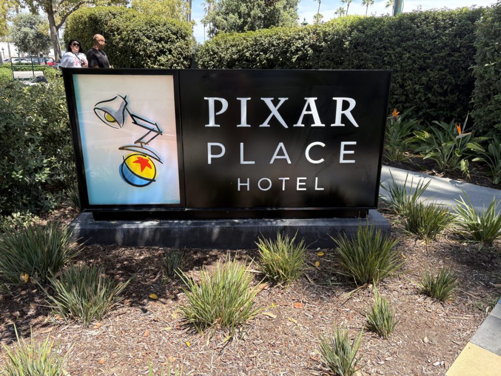 Checking into Pixar Place