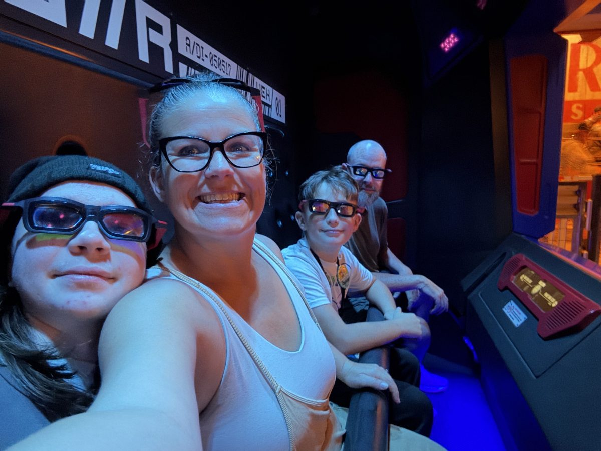 First ride on our Disneyland Adventure, WebSlingers!