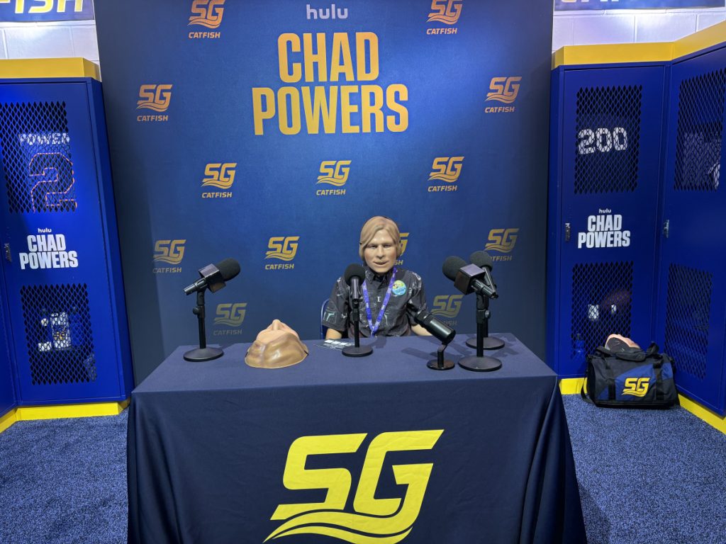 Chad Powers photo op