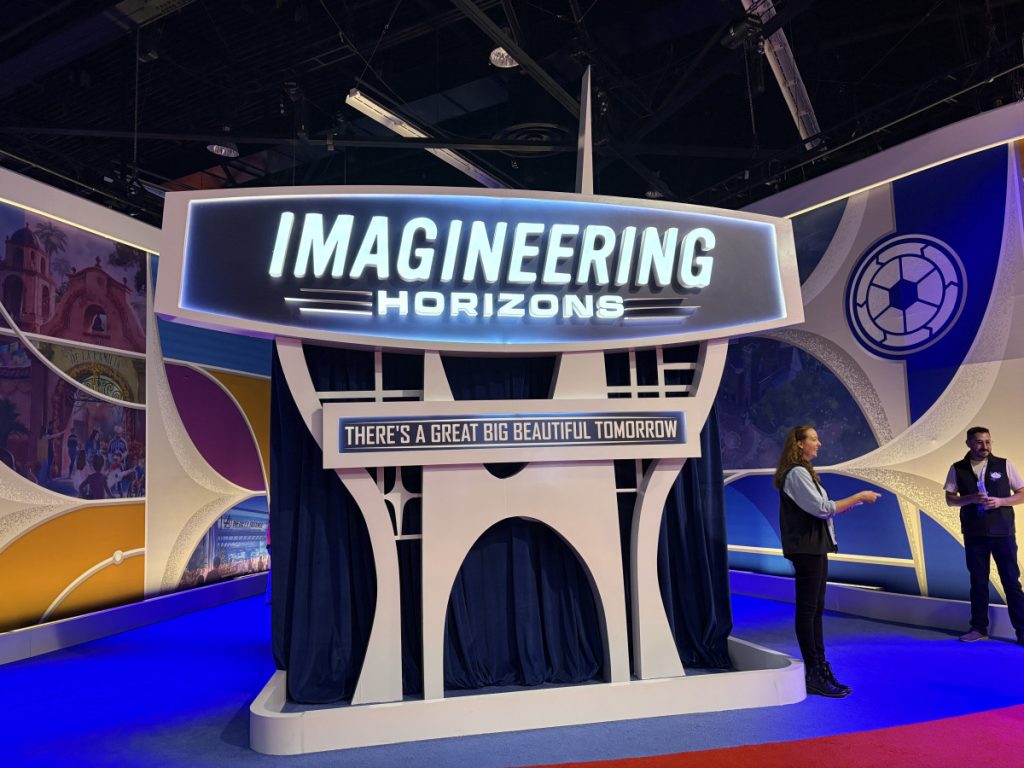 Imagineering Horizons Pavilion at D23 the ultimate Disney fan event