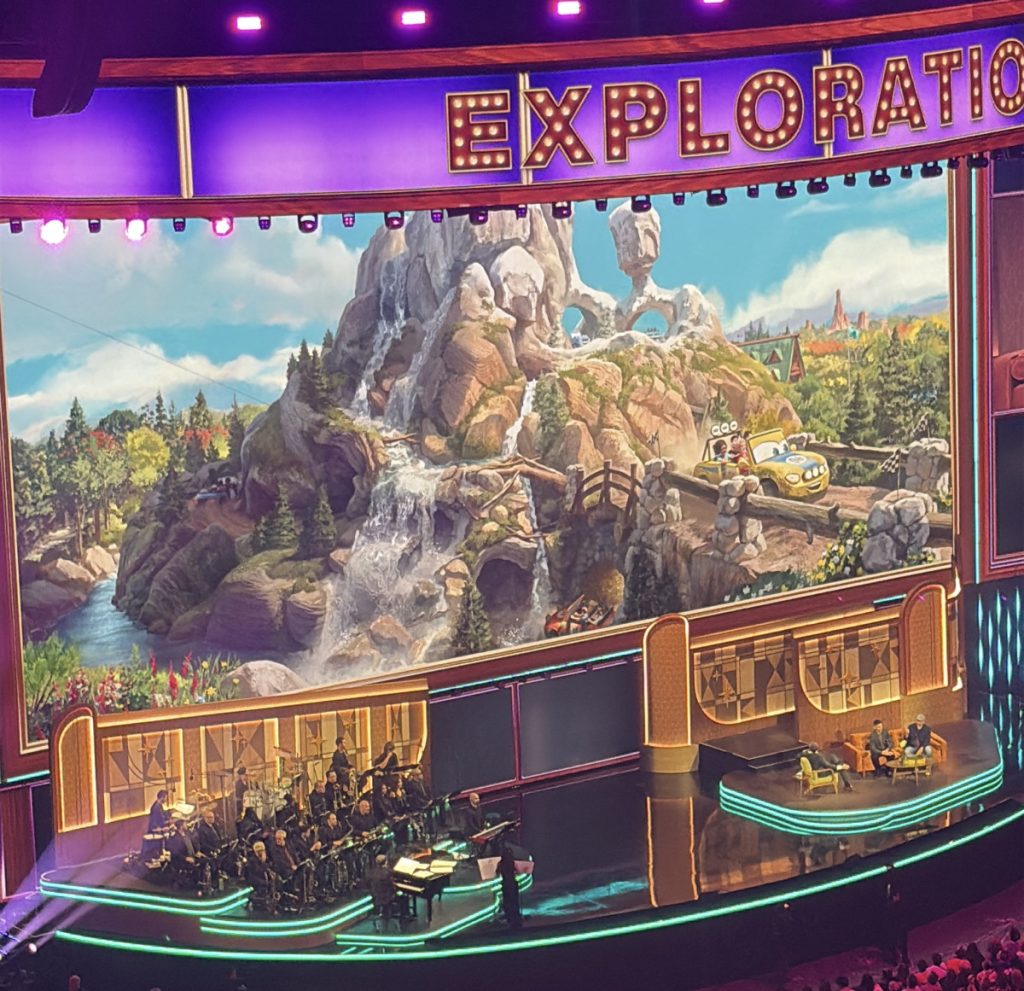 Ride announcement for Piston Peak coming to Magic Kingdom