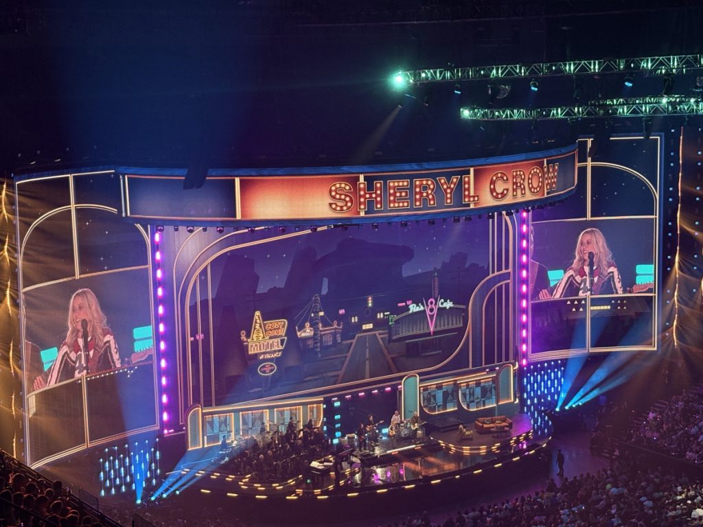 Sheryl Crow performing Cars songs at D23 the ultimate Disney fan event 2026
