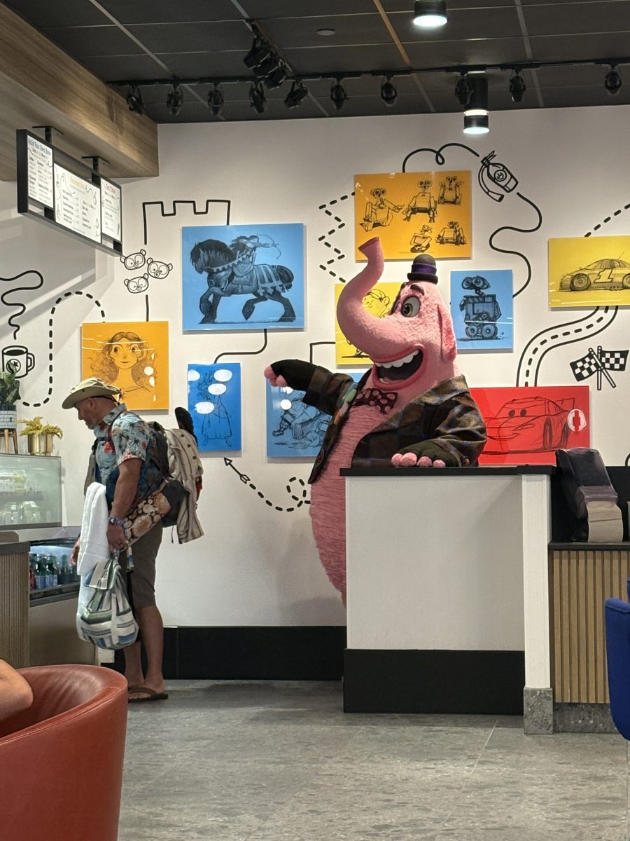 Bing Bong at Pixar Place