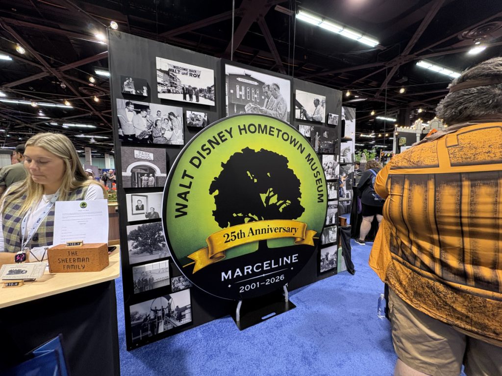 Walt Disney hometown museum booth at D23 the ultimate Disney fan event 2026