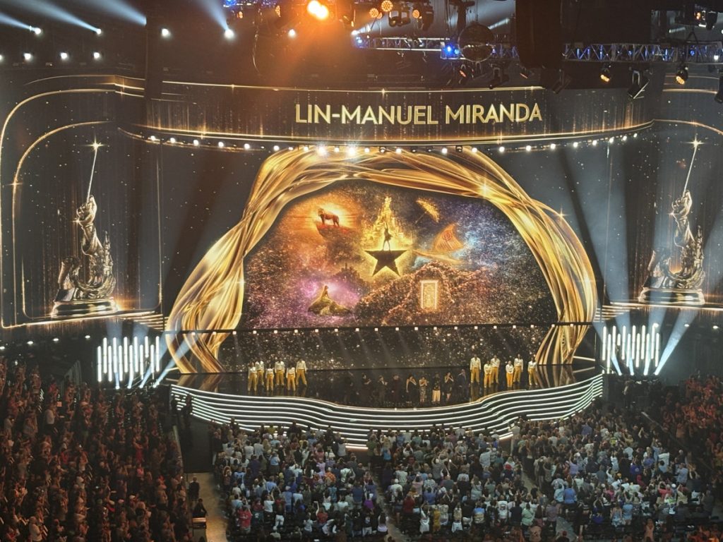 Tribute to Lin-Manuel Miranda at the Disney Legends ceremony