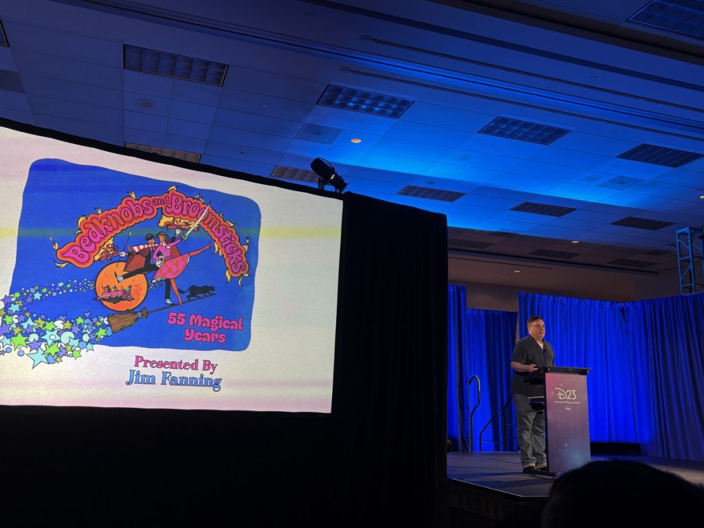 Bedknobs and Broomsticks panel with the Walt Disney Archives at D23 the ultimate Disney fan event