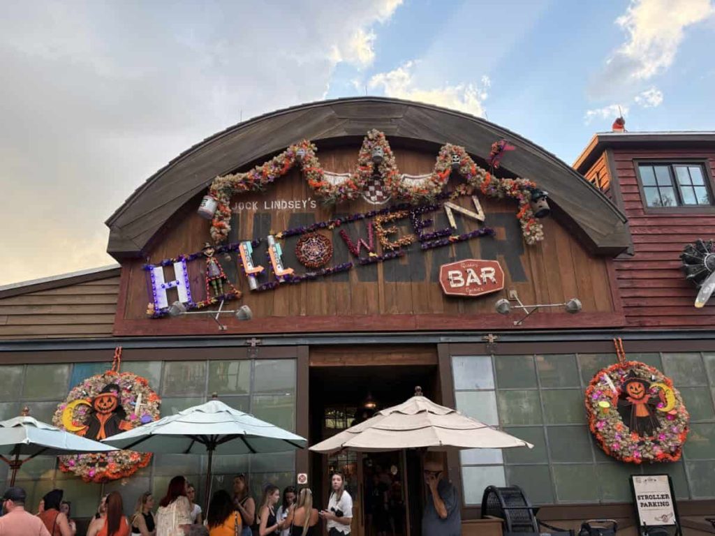 Jock Lindsay's Halloween Hangar bar in Disney Springs