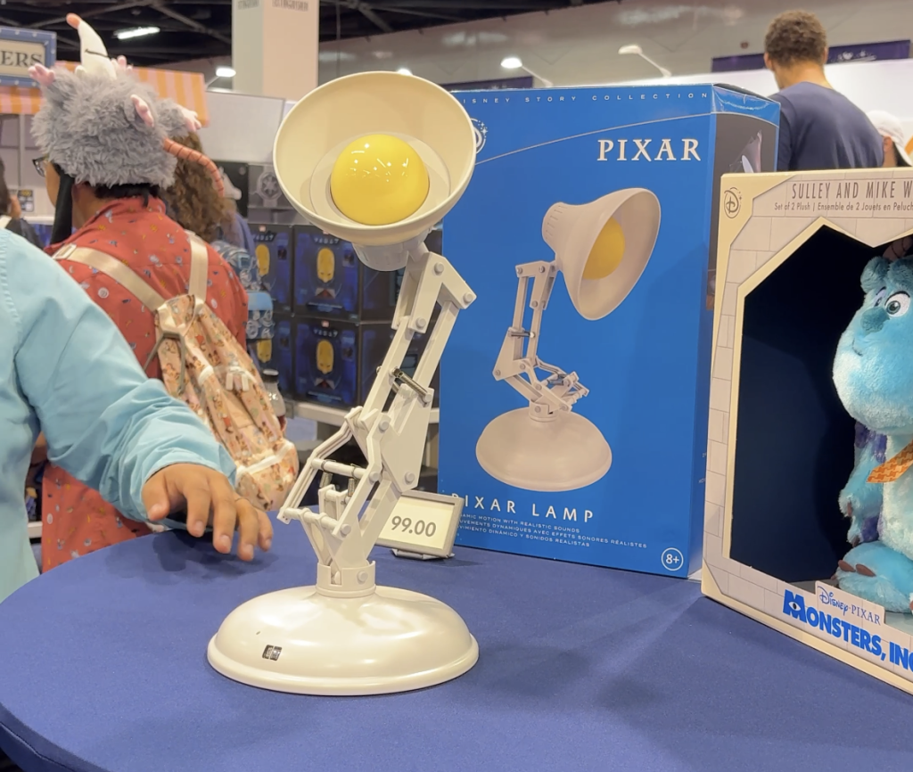 Animatronic Pixar lamp