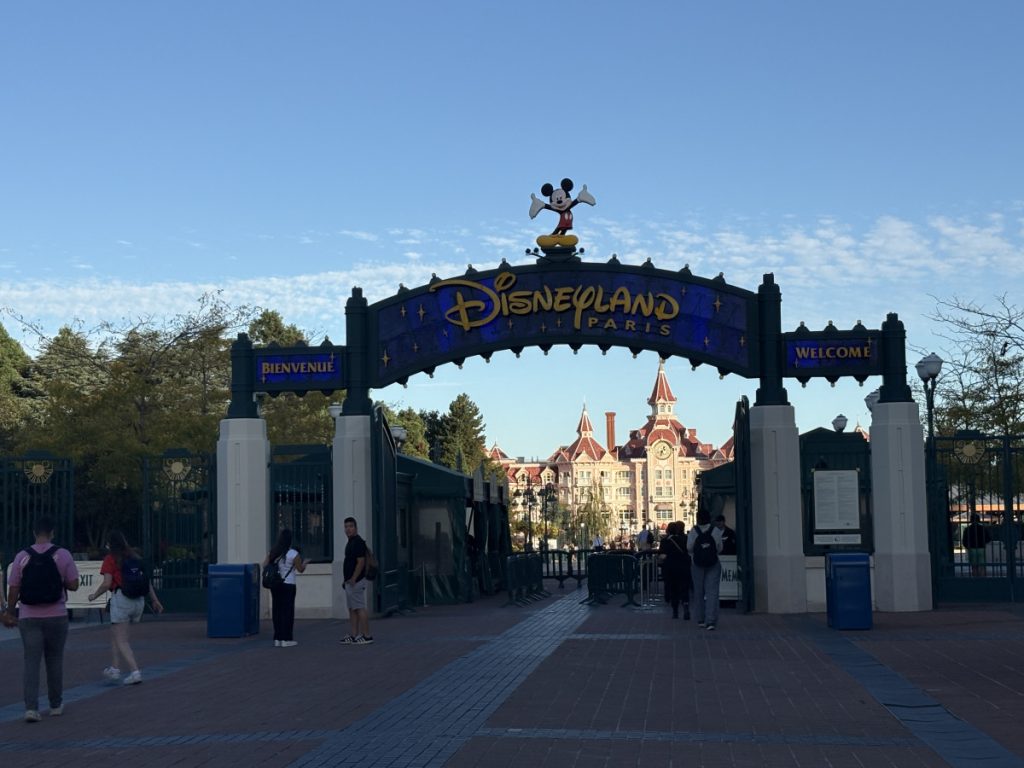 Entrance to the Disneyland Paris Resort