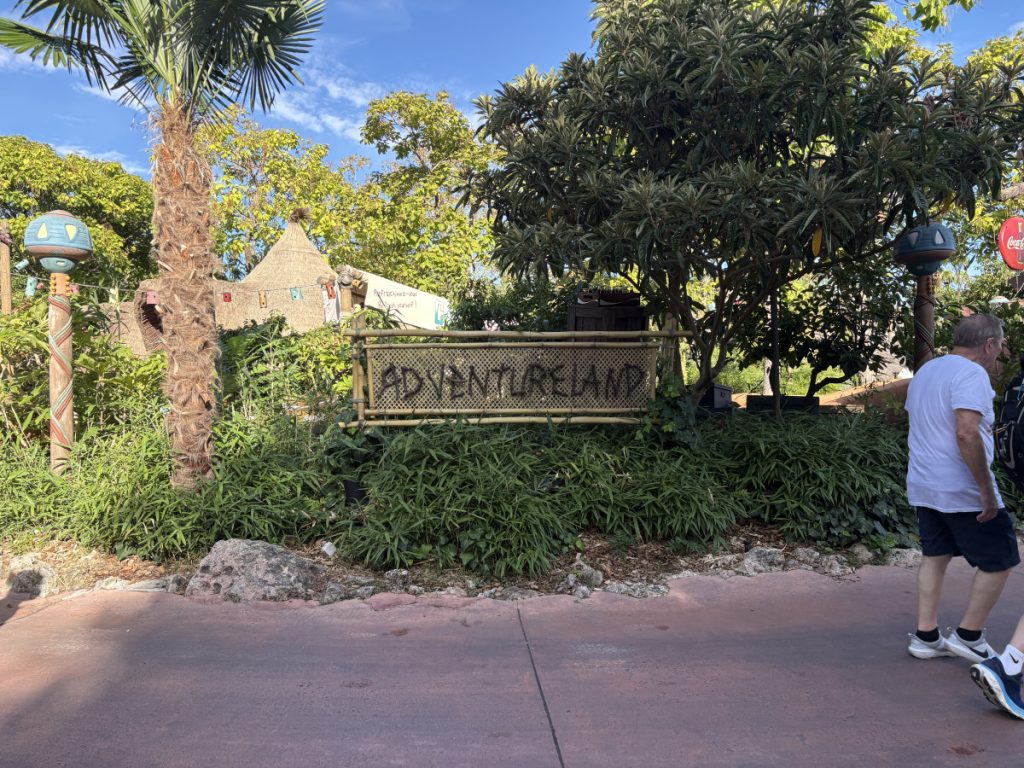 Adventureland entrance