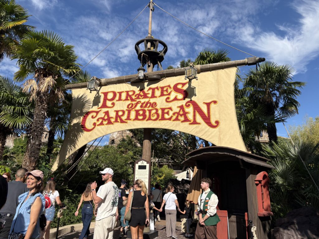 Pirates of the Caribbean entrance