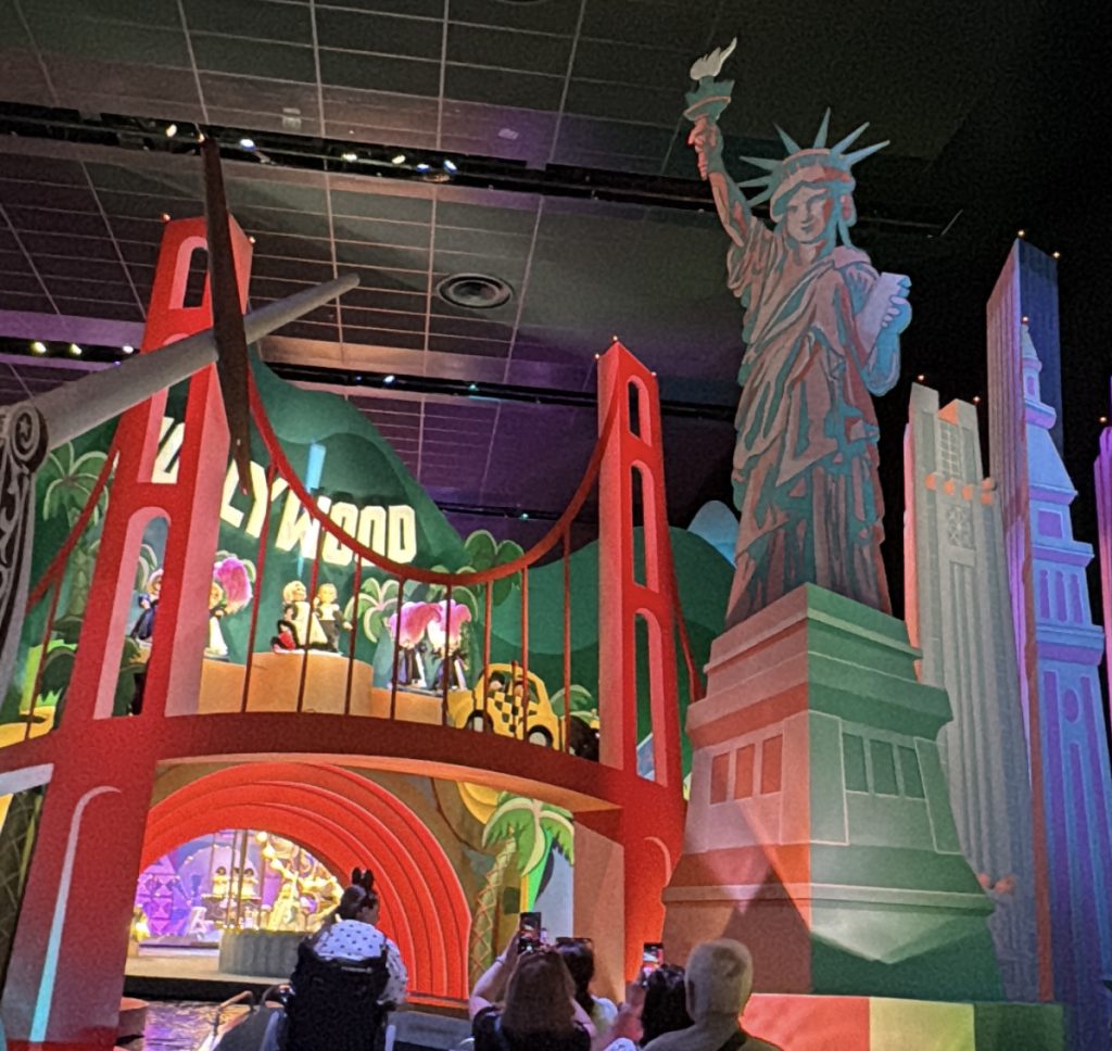 America section of It's a Small World